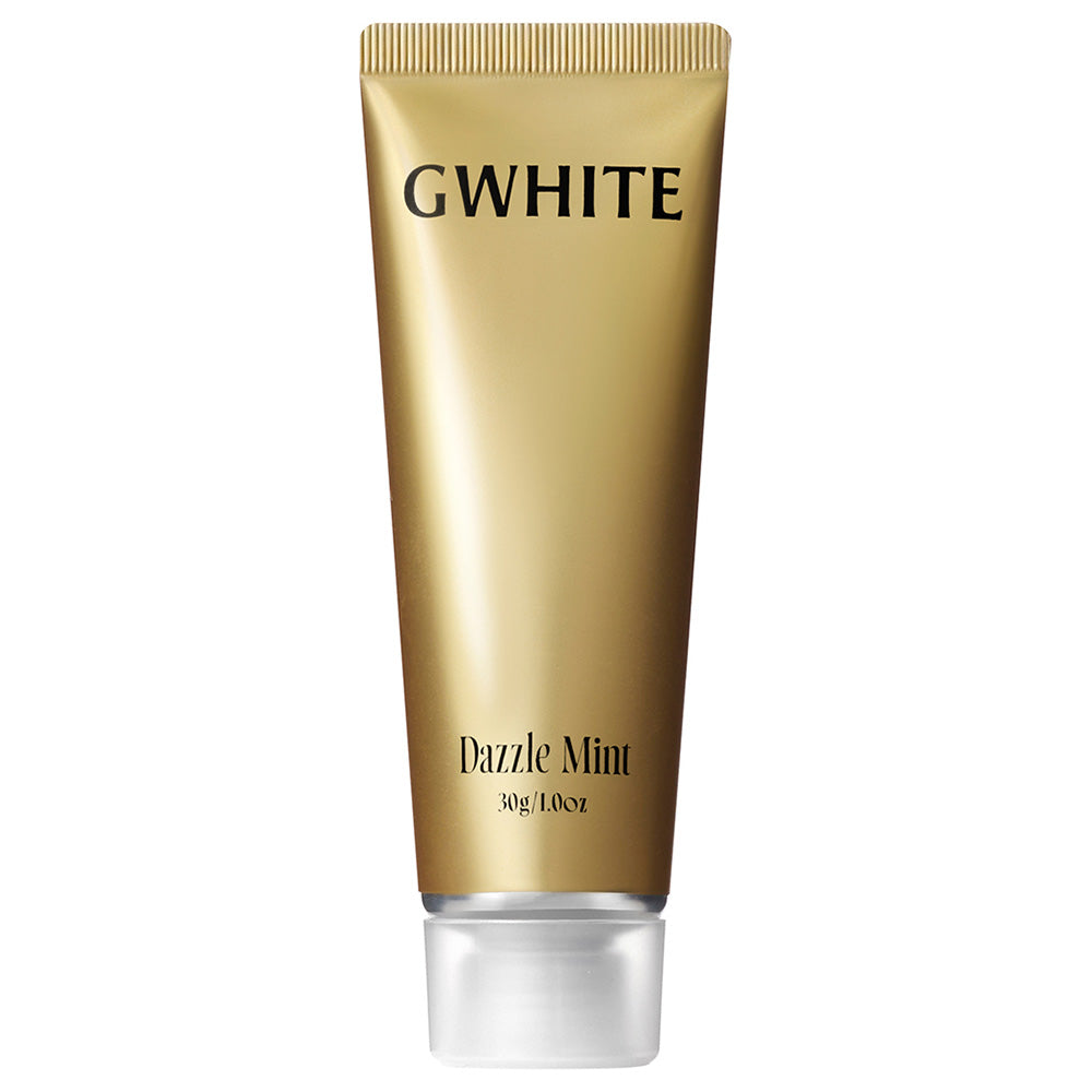 GWHITE Medicated Whitening Toothpaste (Dazzle Mint), 30g