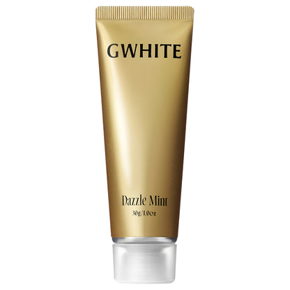 GWHITE Medicated Whitening Toothpaste (Dazzle Mint), 30g