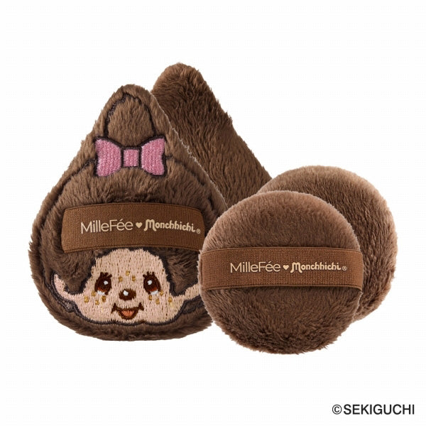 MilleFee Powder Puff Set (M01 Monchhichi-chan)