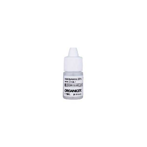 ORGANICITY Niacinamide 20% 3HA Serum, 30ml, 5ml