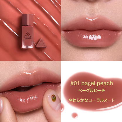3CE Gummy Oil Tint (01 Bagel Peach)