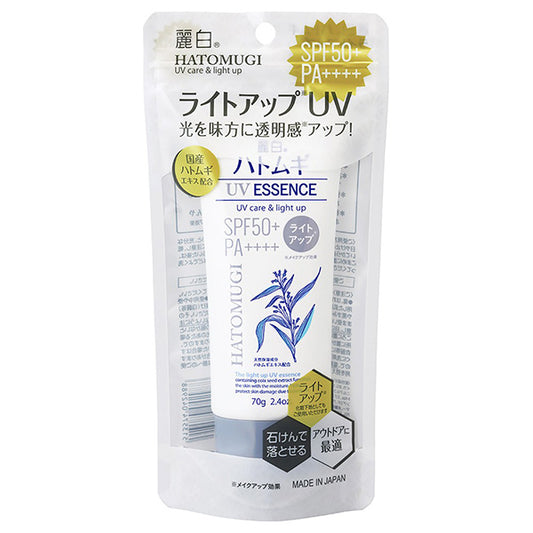 Reihaku Hatomugi Light Up UV Essence, 70g