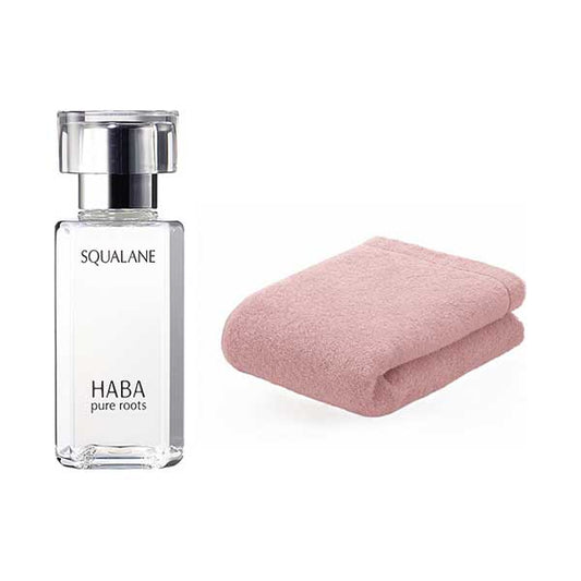 HABA Squalane 60ml Towel Set, 60ml