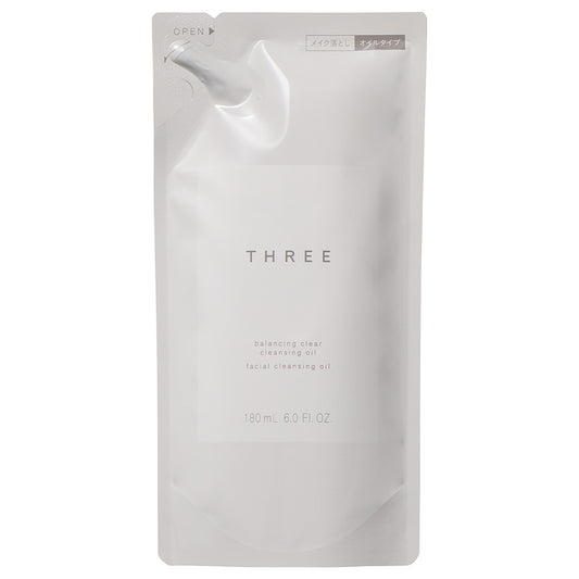 THREE Balancing Clear Cleansing Oil Refill, 180ml