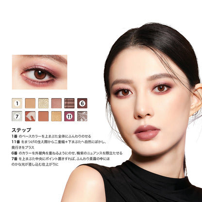 Perfect Diary Explorer 12-Color Eyeshadow Palette (22 Autumn Chestnut)