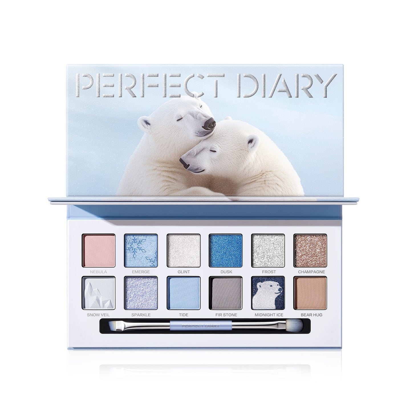 Perfect Diary Explorer 12-Color Animal Eyeshadow Palette (23 Bear Hug)