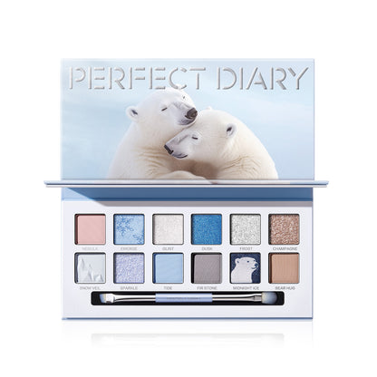 Perfect Diary Explorer 12-Color Animal Eyeshadow Palette (23 Bear Hug)