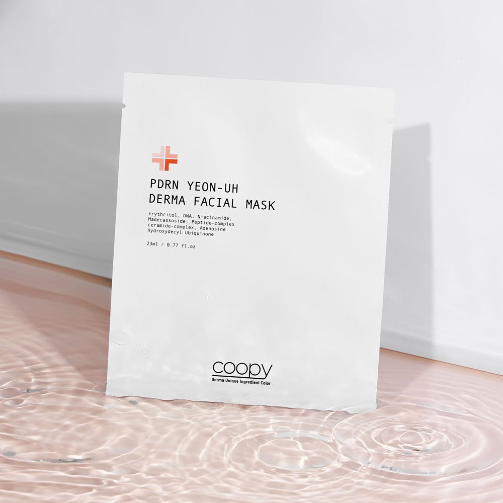 COOPY Salmon Derma Facial Mask, 5 Sheets