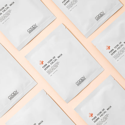 COOPY Salmon Derma Facial Mask, 5 Sheets