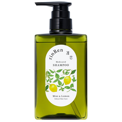 rinRen Remedyal Shampoo (Mint & Lemon), 400ml