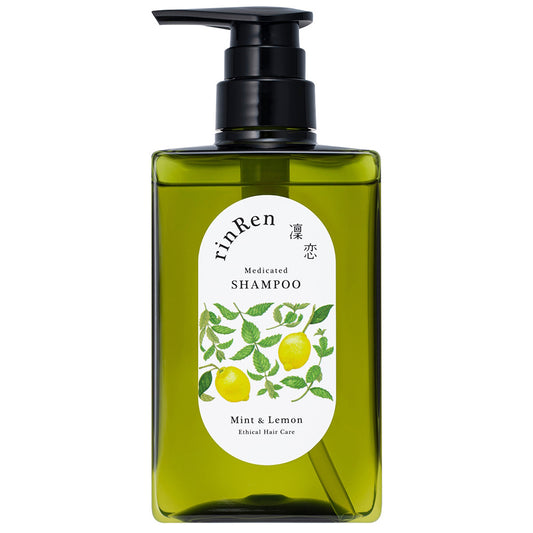 rinRen Remedyal Shampoo (Mint & Lemon), 400ml