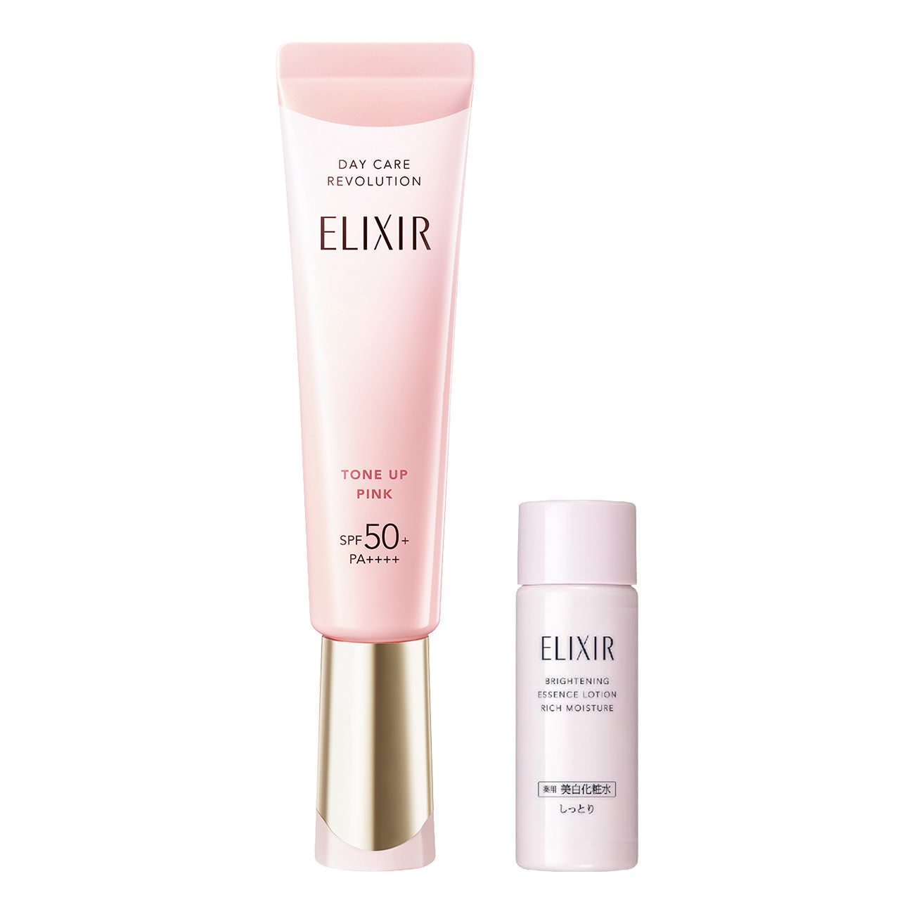 ELIXIR Day Care Revolution Tone Up SP+aa (Baby Pink) Limited Kit, 35ml