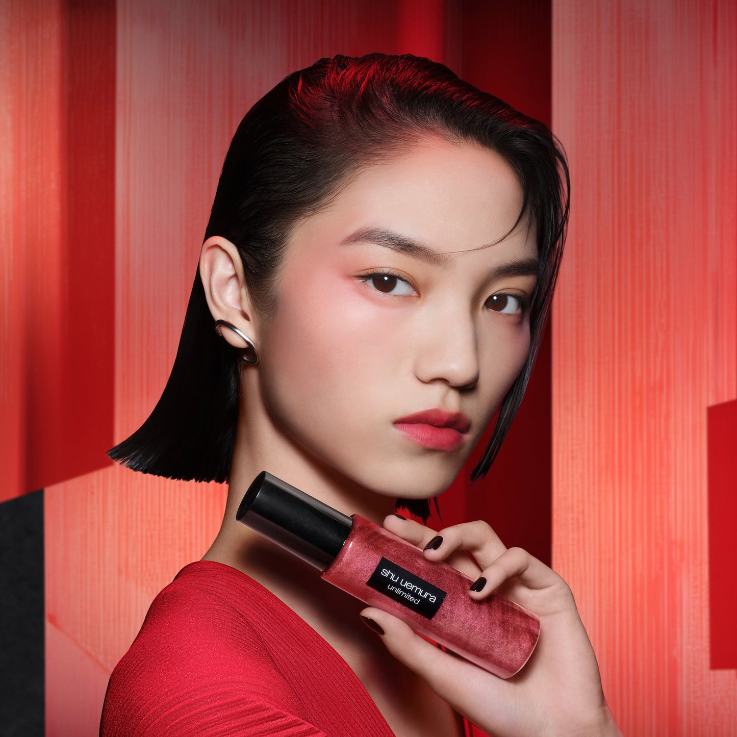 shu uemura Unlimited Makeup Fix Mist Red, 100ml