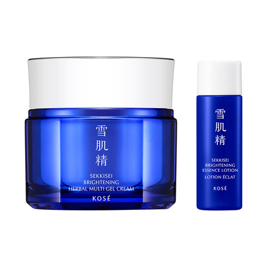 SEKKISEI Medicated Brightening Multi Gel Kit, 80g (Natural Floral)