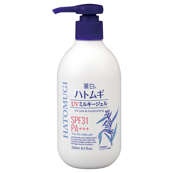 Reihaku Hatomugi UV Milky Gel SPF31 PA+++, 250ml