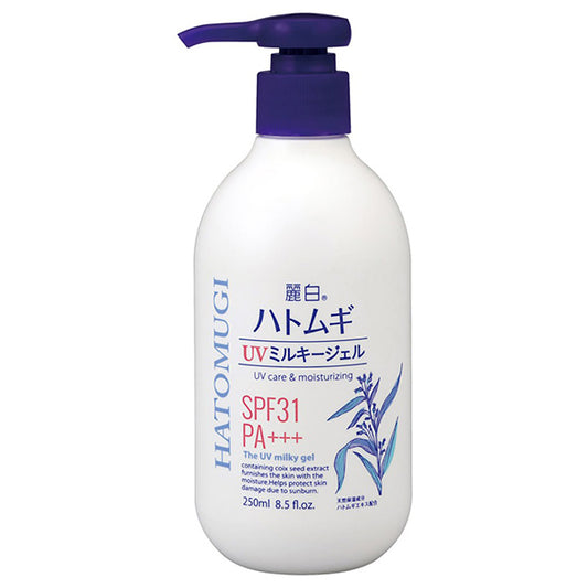 Reihaku Hatomugi UV Milky Gel SPF31 PA+++, 250ml