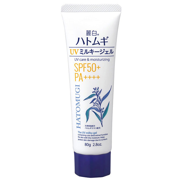 Reihaku Hatomugi UV Milky Gel SPF50+ PA++++, 80g