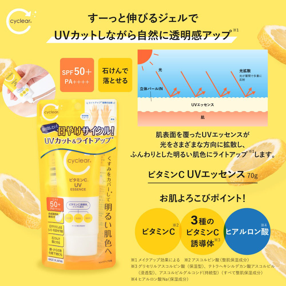 cyclear Vitamin C UV Essence SPF50+ PA++++, 70g