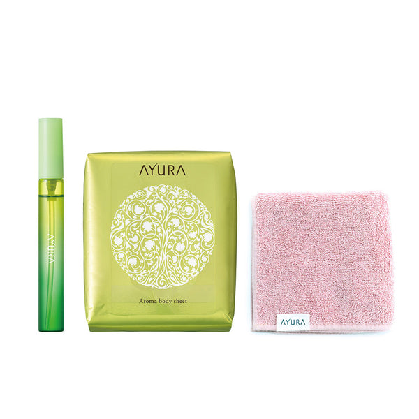 Ayura Meditation Eau de Parfum Body Sheet Set, 10ml + 30 Sheets