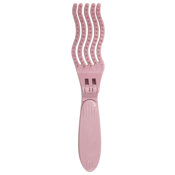 VENUSiS Hibino Compact Mirror Care Brush HCB-2200(H) (Pink)