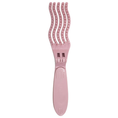 VENUSiS Hibino Compact Mirror Care Brush HCB-2200(H) (Pink)