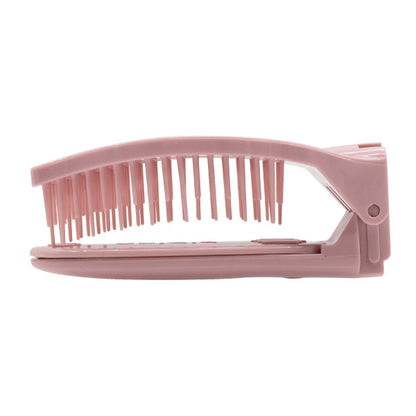 VENUSiS Hibino Compact Mirror Care Brush HCB-2200(H) (Pink)