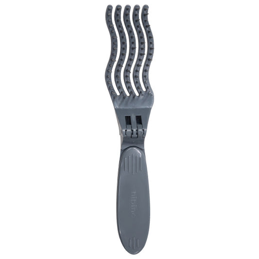 VENUSiS Hibino Compact Mirror Care Brush HCB-2200(H) (Gray)