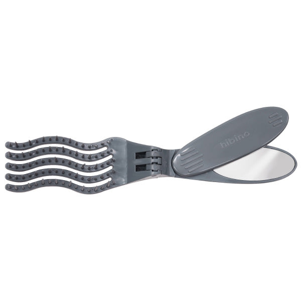 VENUSiS Hibino Compact Mirror Care Brush HCB-2200(H) (Gray)