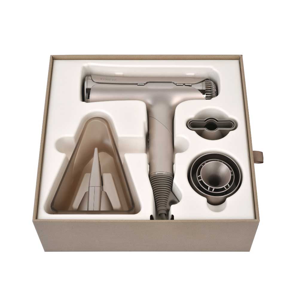 Kinujo Silk Premium Dryer (Clear Silver)