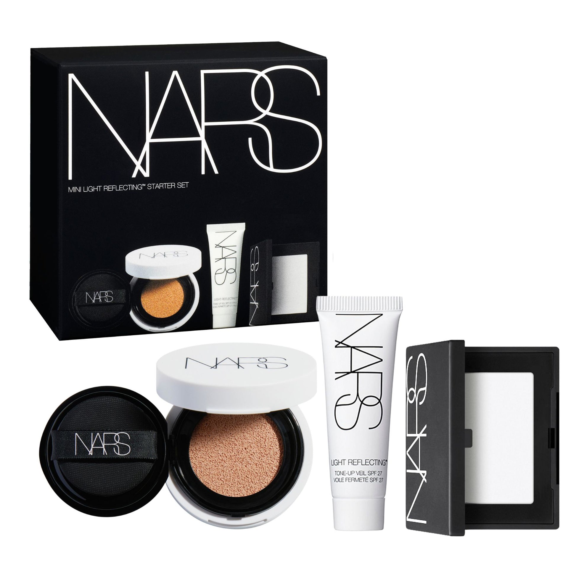 NARS Mini Light Reflecting Starter Set, 9ml + 5g + 3g