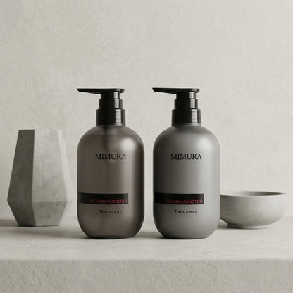 MIMURA Repair Monster Shampoo (White Floral), 475ml