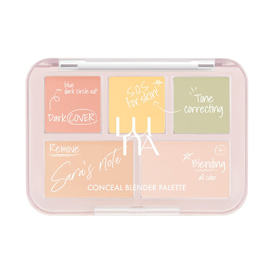 LUNA Conceal Blender Palette (05 Tone Reset Cover), 6g