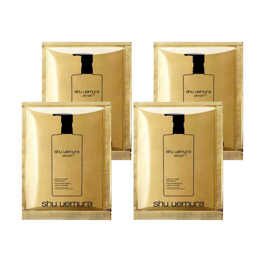 shu uemura Ultime8∞ Sublime Beauty Cleansing Oil Sample Set, 4ml×4