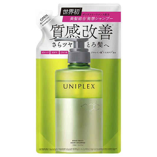 UNIPLEX Bond Melty Light Shampoo Refill, 370ml