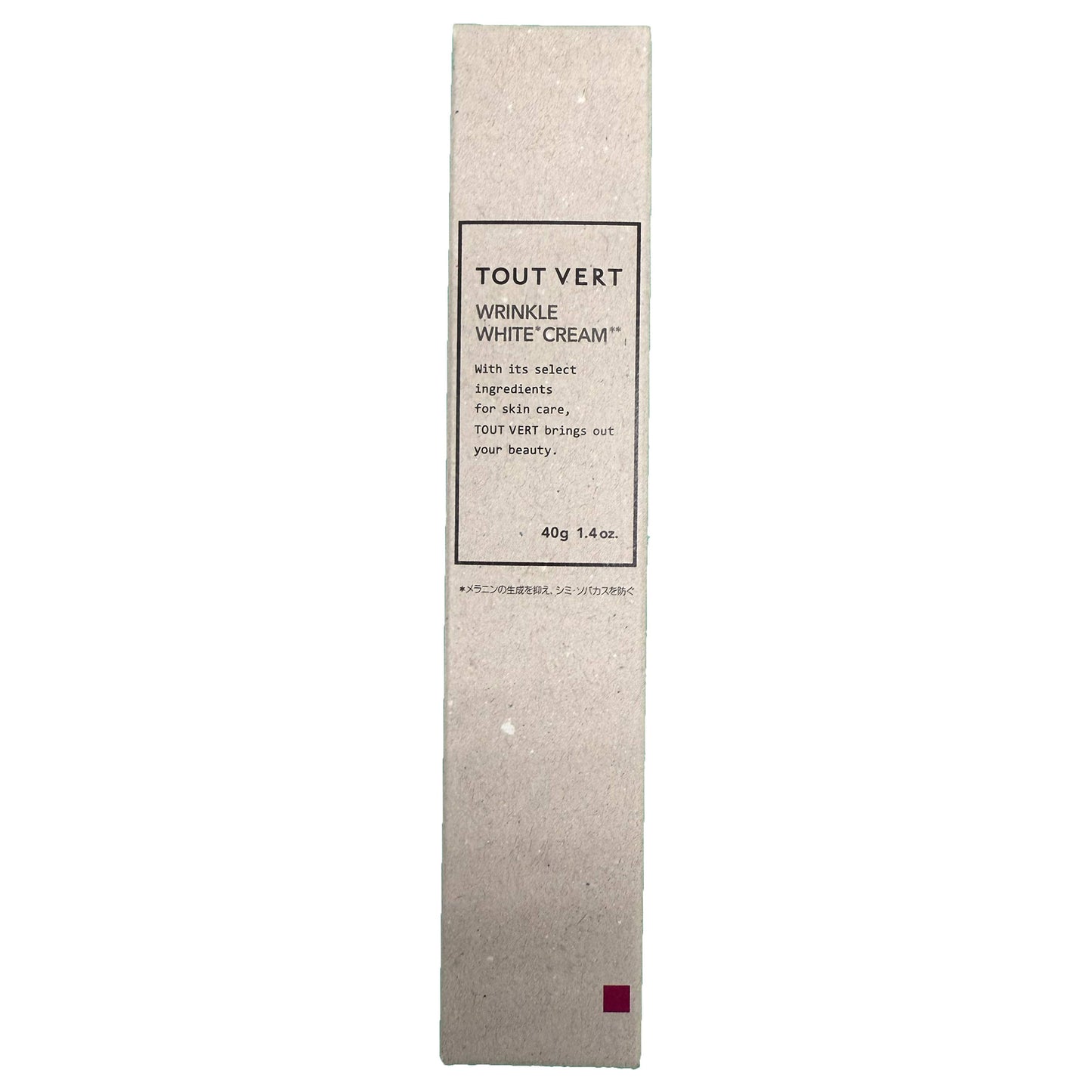 Tout Vert Medicated Wrinkle White Cream II, 40g