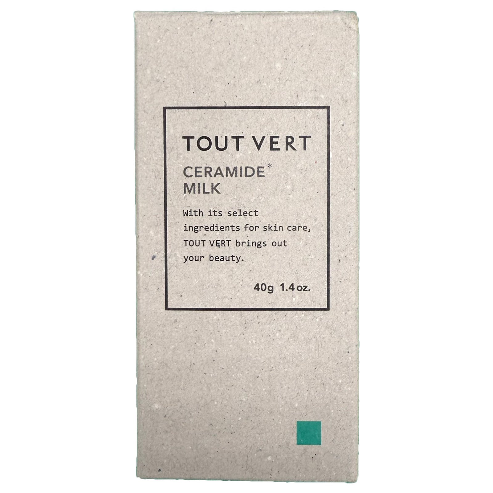 Tout Vert Ceramide Milk, 40g