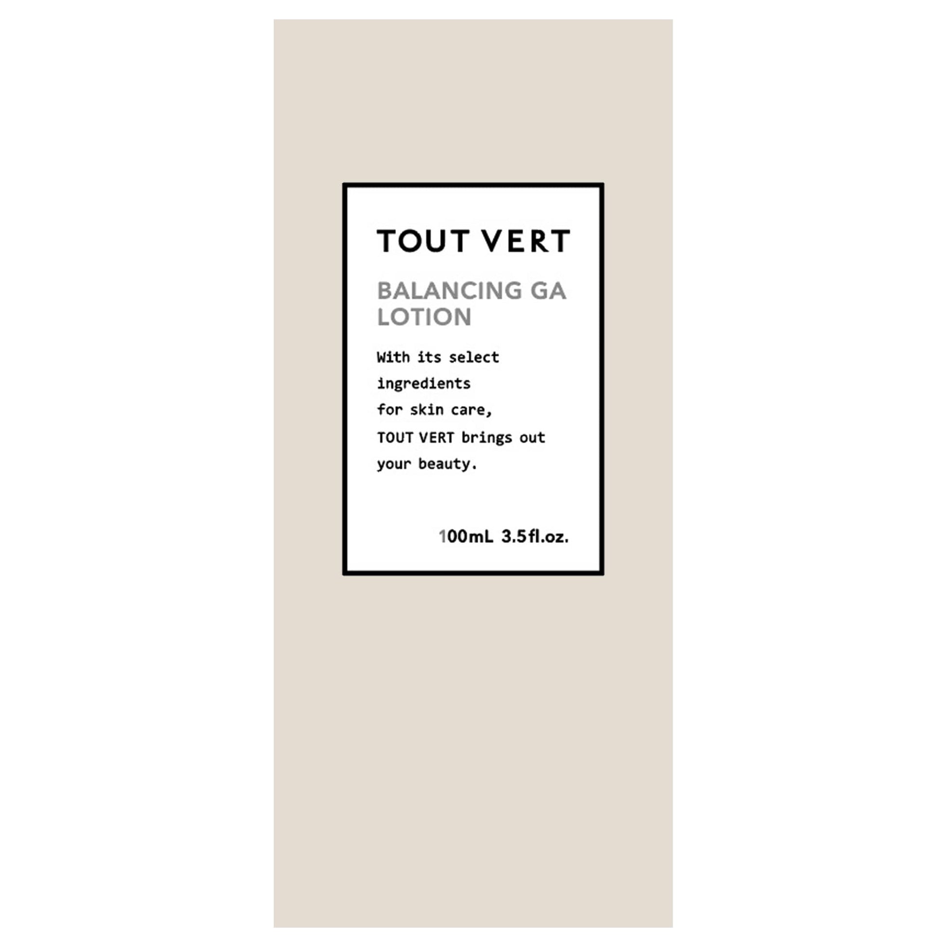 Tout Vert Balancing GA Lotion, 100ml