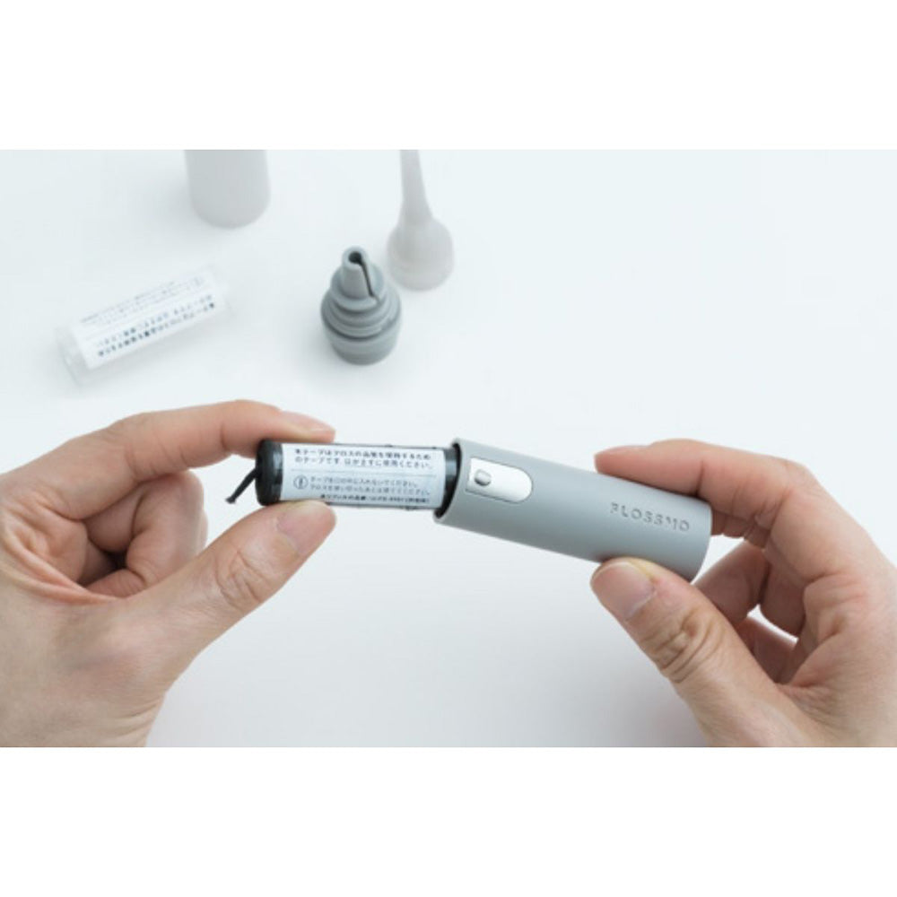 FLOSSMO Pen-Style Roll Floss Refill (Black Thread), 30m x 2