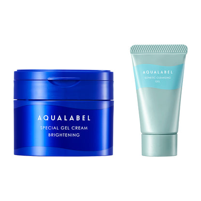 AQUALABEL Special Gel Cream EX Brightening Set b, 90g + 15g