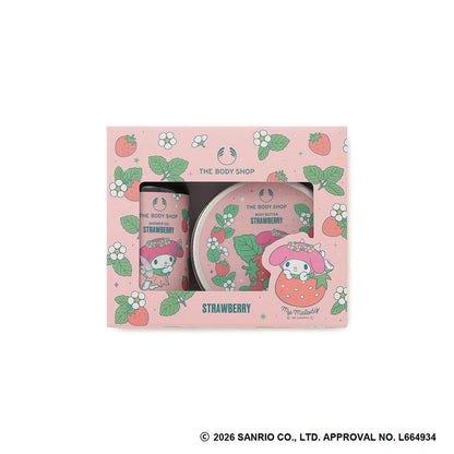 THE BODY SHOP Mini Body Care Gift ST (My Melody, Strawberry), 60ml + 50ml