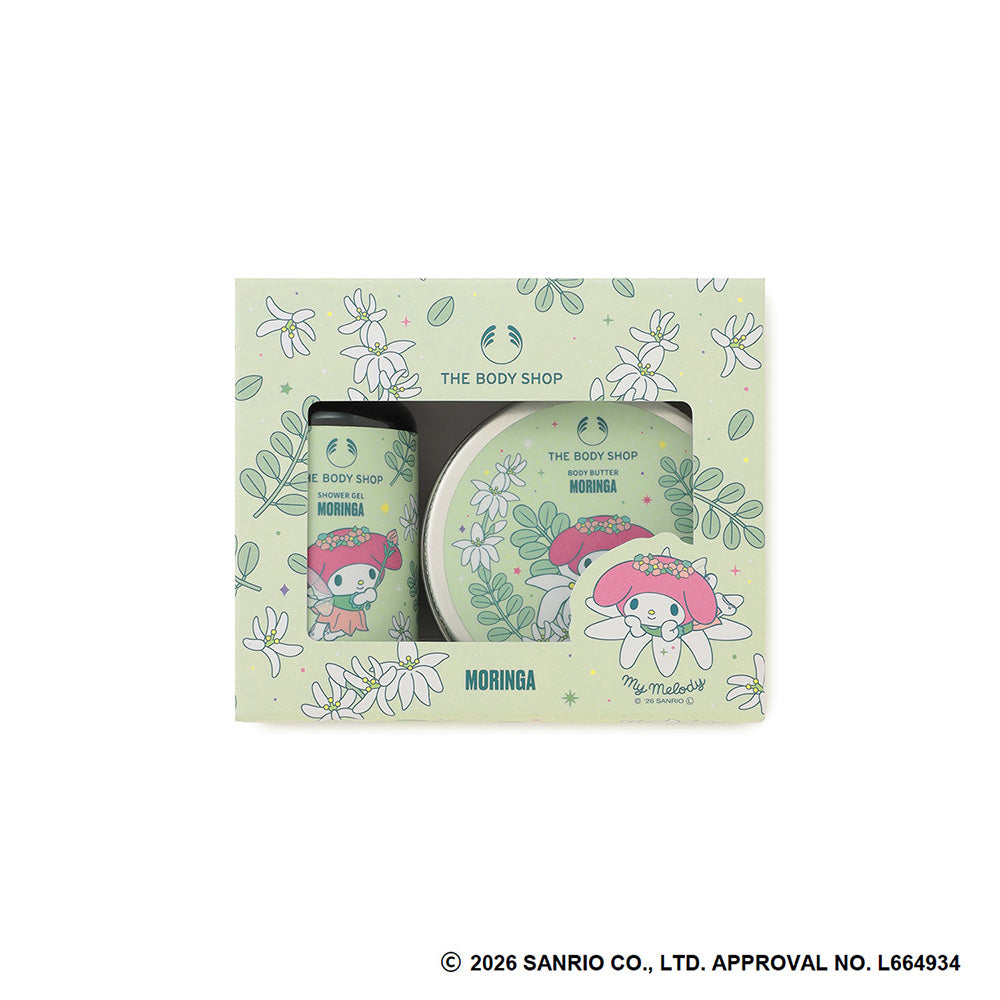 THE BODY SHOP Mini Body Care Gift MO (My Melody, Moringa), 60ml + 50ml