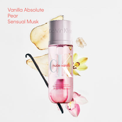 Calvin Klein Hair & Body Perfume Mist Pouch Set (Cotton Musk & Nude Vanilla), 236ml + 236ml