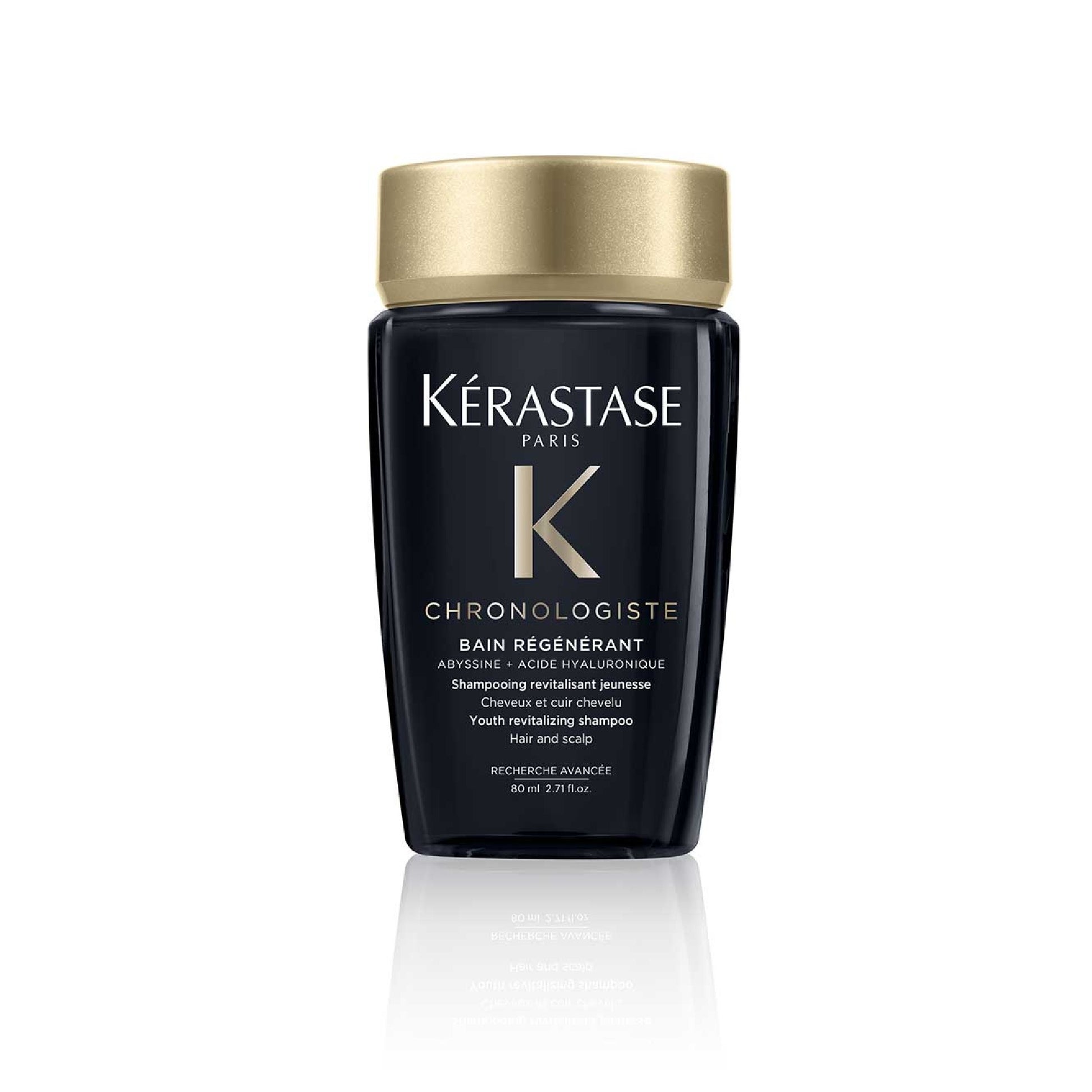 KERASTASE Chronologiste Bain Chronologiste BLACK C Mini Size, 80ml (Floral Chypre)
