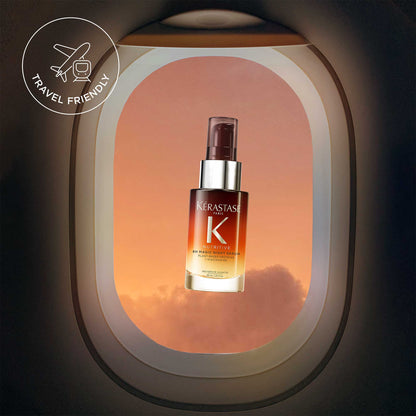 KERASTASE Nutritive Magic Night Serum 021 C Mini Size, 30ml (Elegant Energetic Floral)