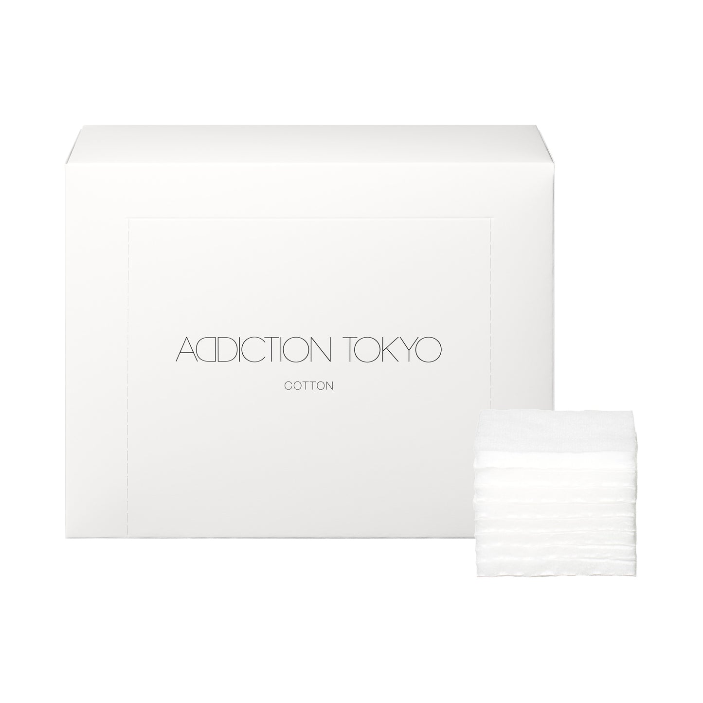 ADDICTION Cotton Pads, 120 Count