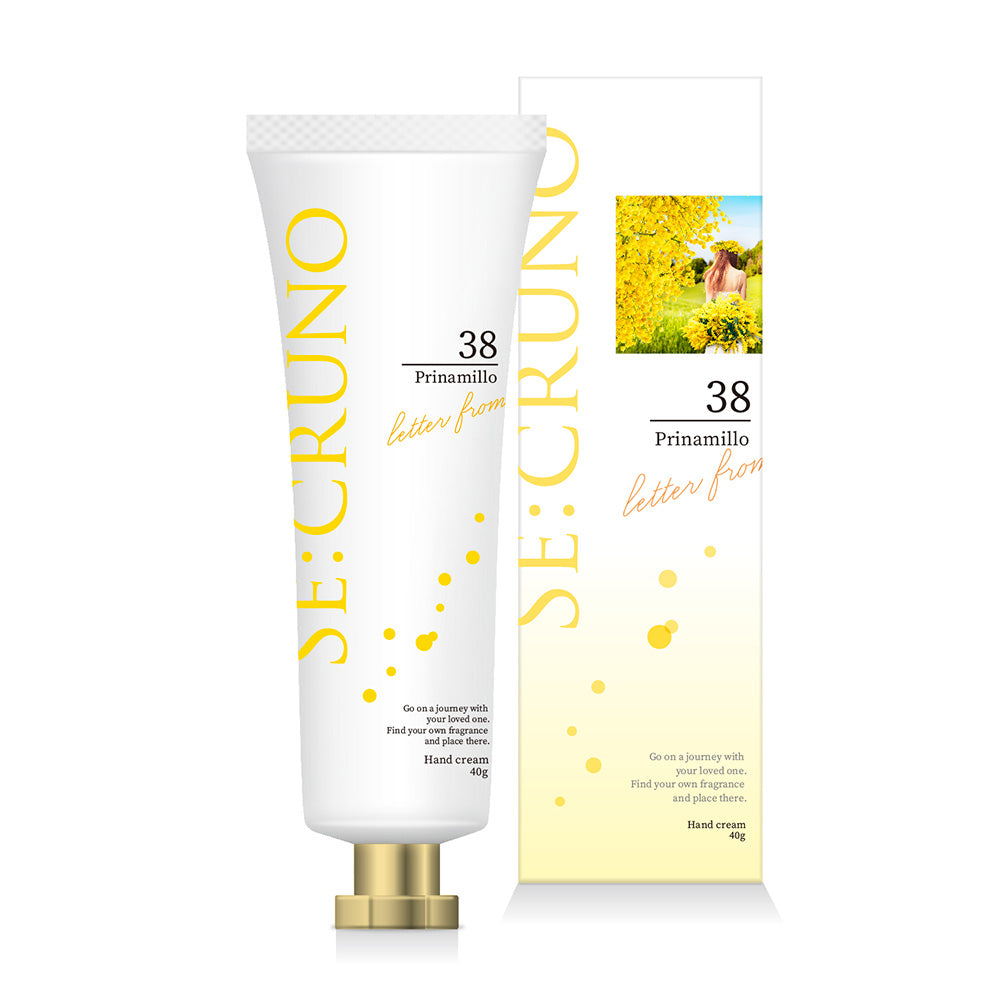 SE:CRUNO Hand Cream Prinamiro38(2024) (Green Floral), 40g