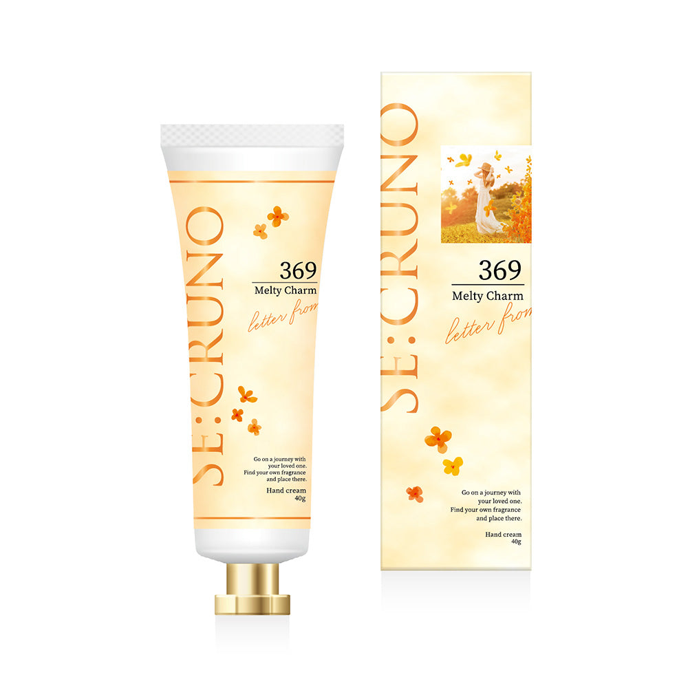 SE:CRUNO Hand Cream Melty Charm369 (Powdery Osmanthus), 40g