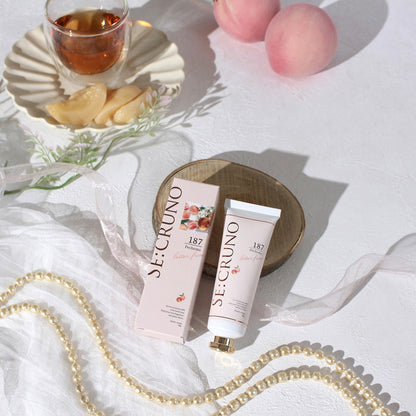SE:CRUNO Hand Cream Pechemoi187 (Peach Oolong), 40g