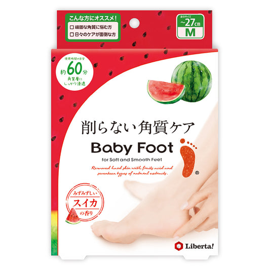 Baby Foot Watermelon Scent 60-Minute Type M (Watermelon Scent), 35ml x 2