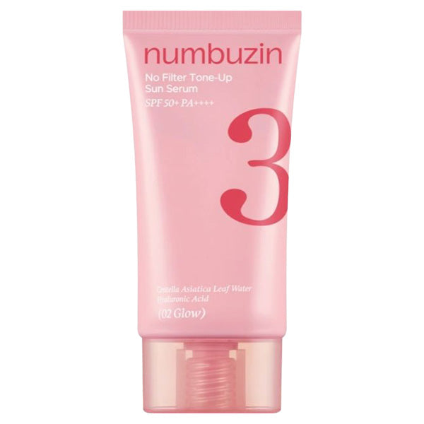 Numbuzin No.3 No-Foundation Porcelain Skin Tone-Up UV Essence SPF50+ PA++++, 50ml